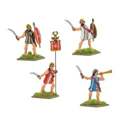 Illyrische Krieger Kommandofiguren 