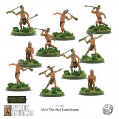 Maya Tikal Atlatl Spearslingers 