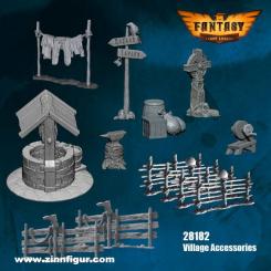 Accessoires du village 