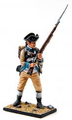 Musketeer at the Ready - 3rd New Jersey Continental Infantry 