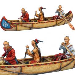 Woodland Indian Canoe Set 