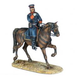 Prussian Infantry Mounted Officer with Binoculars 