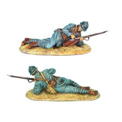 French Infantryman Laying Loading 