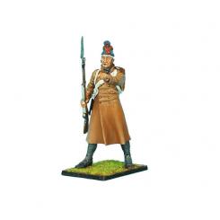 French Fusilier Standing in Greatcoat 