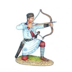 Archer romain tardif - à genoux, tirant 