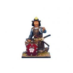 Samurai with Cartridge Box Kneeling 