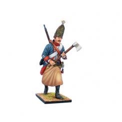 Prussian Grenadier Sapper Advancing 