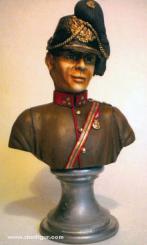 Officier d'artillerie vers 1910 