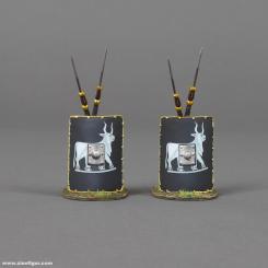 2 Roman Shields "Black" 