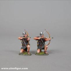 2 archers auxiliaires à genoux 
