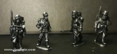Fremdenlegion Kommandofiguren/Charaktere, marschierend 