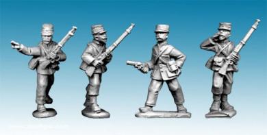 Fremdenlegion Kommandofiguren mit Képi in Kolonialuniform 
