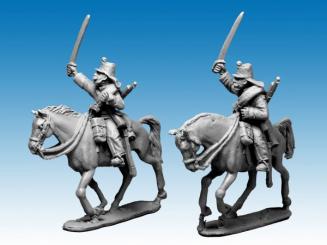 Chasseurs d'Afrique Charging in Campaign Dress 