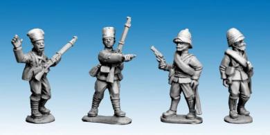 Senegalesische Tirailleurs Kommandofiguren 