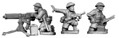 Escouade britannique de la 8e armée Vickers MMG 