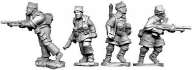 Commandos britanniques avec LMG 