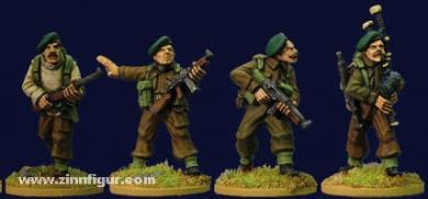 Figurines de commandement du Lord Lovats Commando 