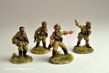 Figurines de commandement italiennes 