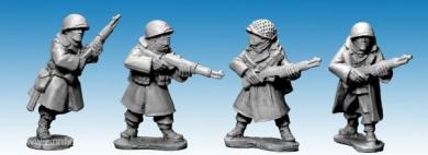 Fantassins américains en manteau avec fusils II 