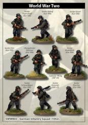 Deutsche Infanteristen - 1942 