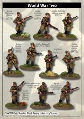 Sowjetische Infanterie - Rote Armee 