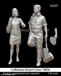 Lufthansa Stewardess  & Bodenpersonal - 1960er Jahre 