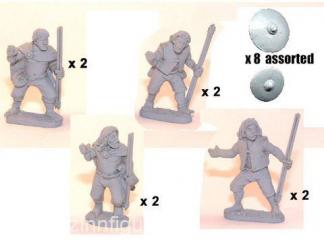 Irish Warriors with Javelins & Bucklers 