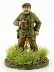 Paratrooper, General with drinking vessel -Tea 