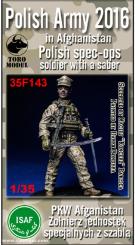 Soldat Spec-Ops polonais avec sabre - Afghanistan 2009 