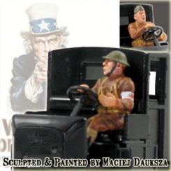 Ford T Ambulance Driver 