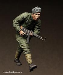 Russischer Infanterist, Berlin 1945 