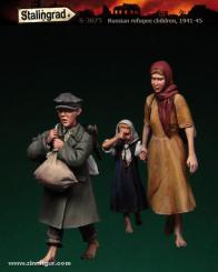 Russian Refugee Children 