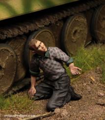 Soldat de char près de Koursk, 1943 