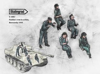 Panther-Panzerbesatzung in Aktion - Normandie 1944 
