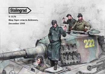 King Tiger Crew in Ardennes - December 1944 