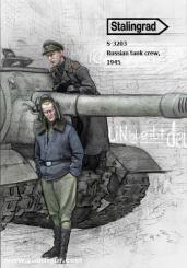 Soldats de chars russes - 1945 