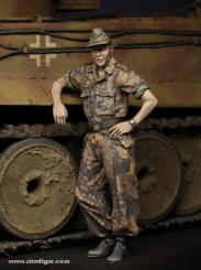 Waffen-SS Panzer Crewman at Kursk 