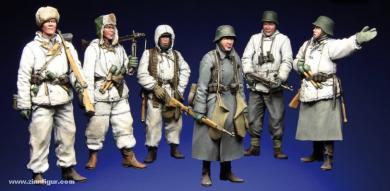 German Infantrymen in Winter - 1942-45 