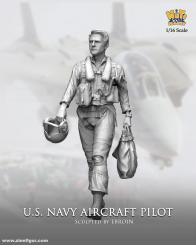 US Navy Aircraft Pilot 1/16 
