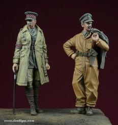 Britische Tank Corps Soldaten WK1 Set 