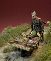 "Kunstkenner ?" - Sowjetischer Soldat 4 - 1944-46 