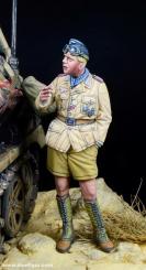 Afrika-Korps Officier de chars - Afrique du Nord 1941-43 