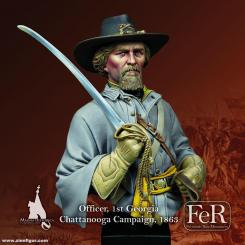 Offizier - 1st Georgia - Chattanooga Feldzug 1863 