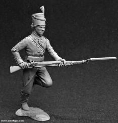Jaeger of the Life-Guard Preobrazhensky Regiment, Russia 1788-96 