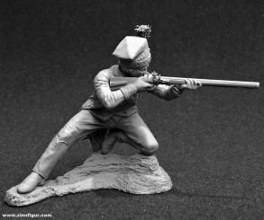 Corporal of the Jaeger team of the Life-Guard Semenovsky Regiment, Russia 1788-96 