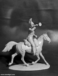 Trompette d'état-major russe - Dragons de la garde personnelle - 1812-14 