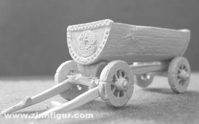 Decorated Viking Cart 