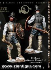 Fantassin espagnol - 1540-42 