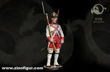 Soldat d'infanterie - Régiment Soria - 1775-82 