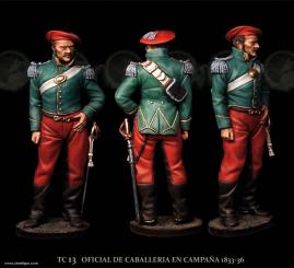 Officier de cavalerie en campagne 